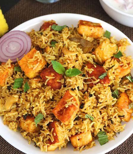 Panner Biriyani