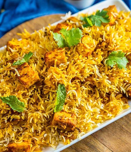 Panner Biriyani