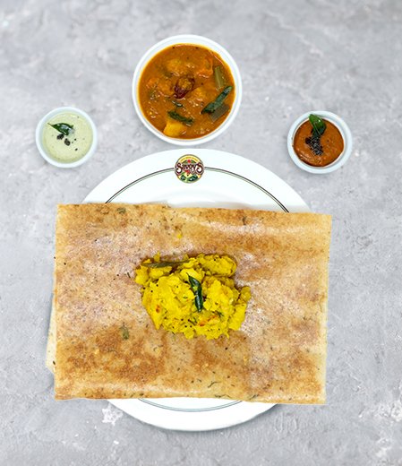 Rava Masala Dosa