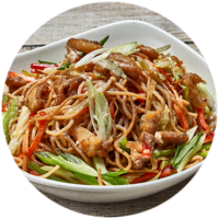 Hakka Chicken Noodles
